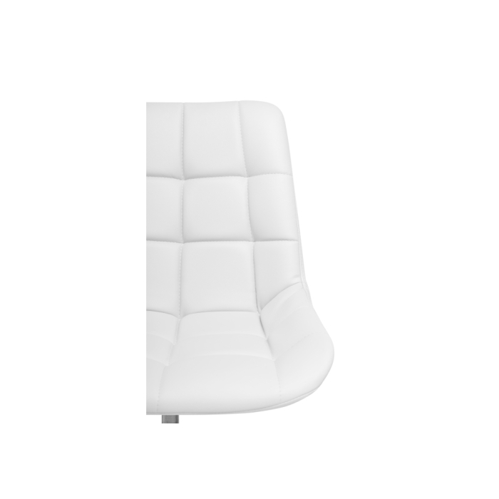 Компьютерное кресло Честер экокожа белая / белый