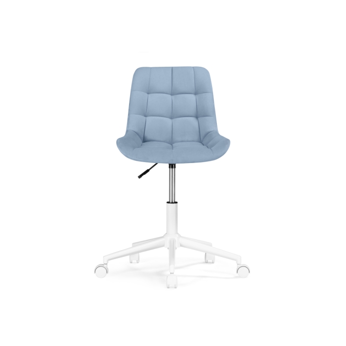 Компьютерное кресло Честер голубой (velutto 47 ) / белый