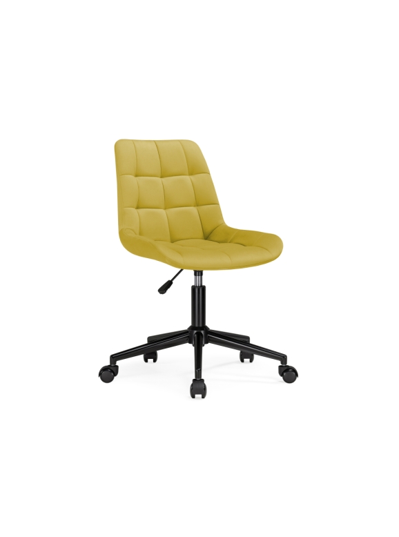 Компьютерное кресло Честер горчичный / черный