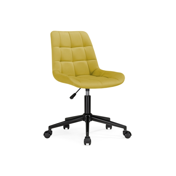 Компьютерное кресло Честер горчичный / черный