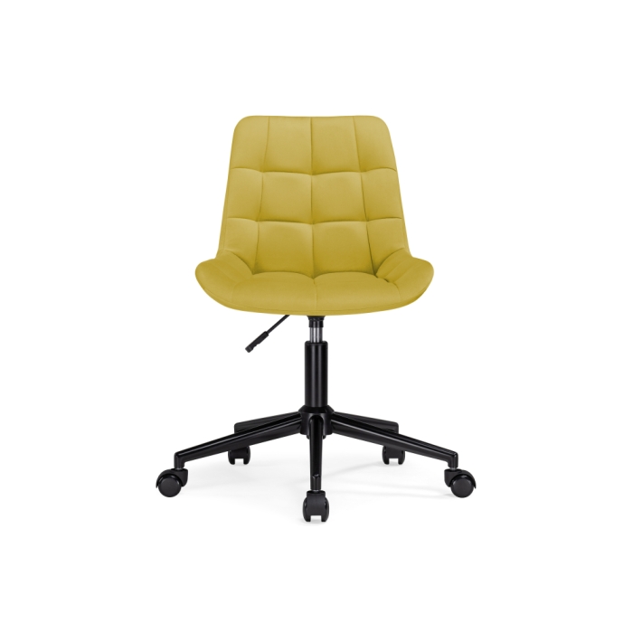 Компьютерное кресло Честер горчичный / черный