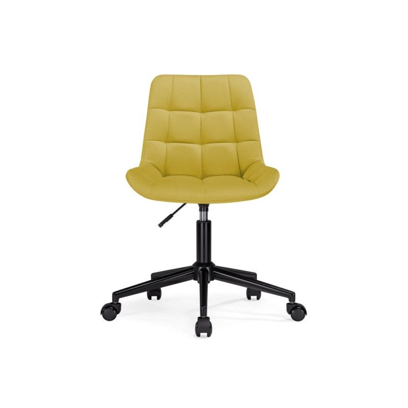 Компьютерное кресло Честер горчичный / черный