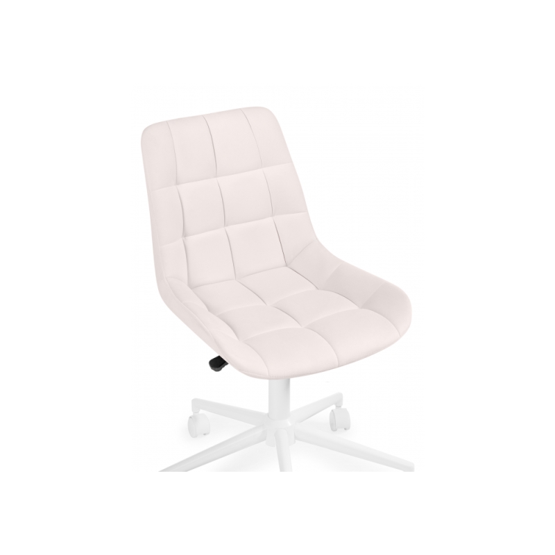 Компьютерное кресло Честер молочный / белый