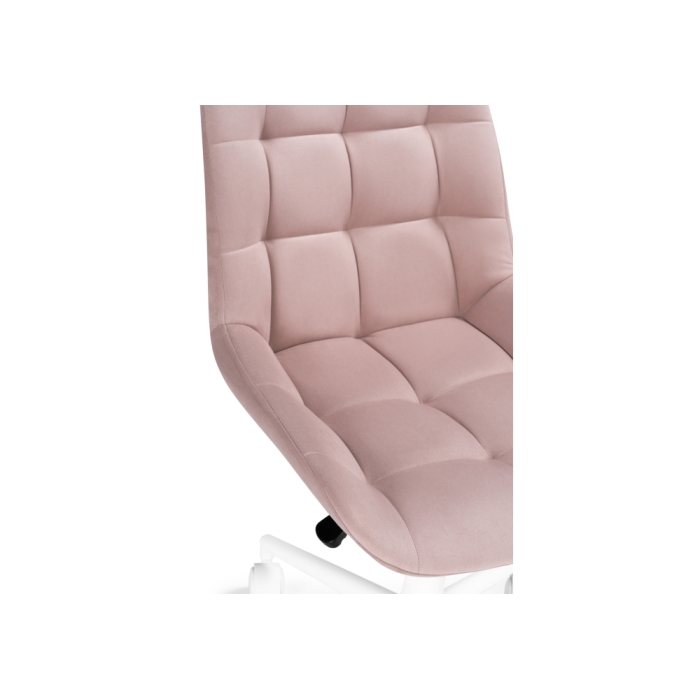 Компьютерное кресло Честер розовый / белый