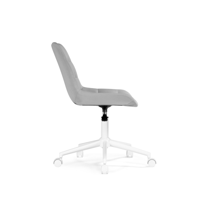 Компьютерное кресло Честер светло-серый / белый