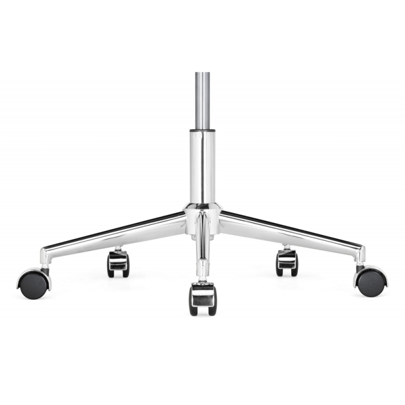 Офисное кресло Честер светло-серый / хром