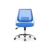 Компьютерное кресло Ergoplus белое / голубое