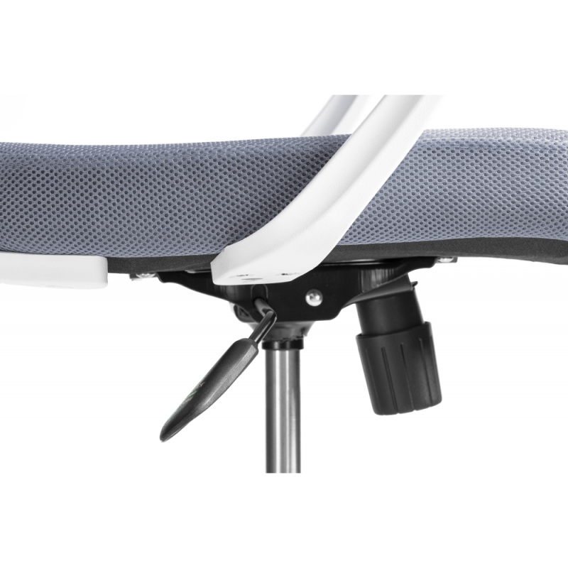 Компьютерное кресло Ergoplus light gray / white