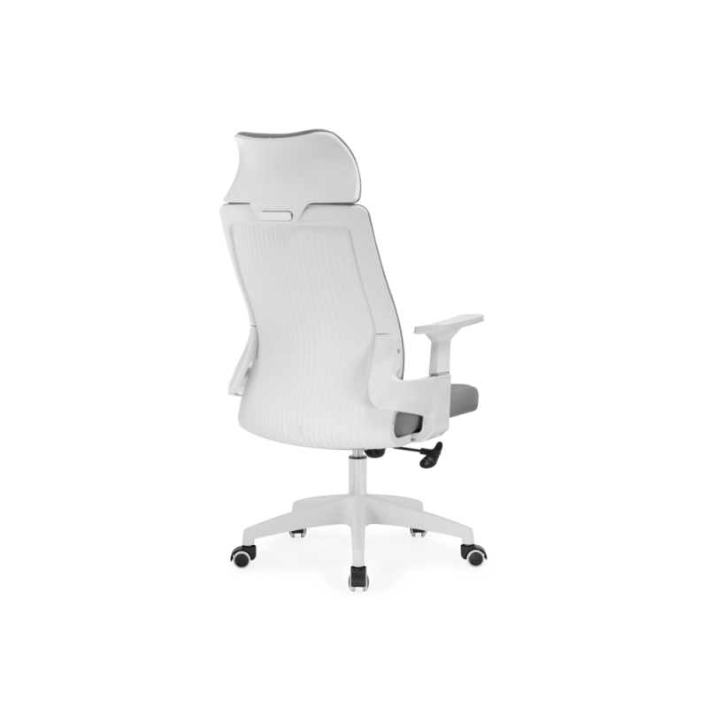 Компьютерное кресло Flok gray / white