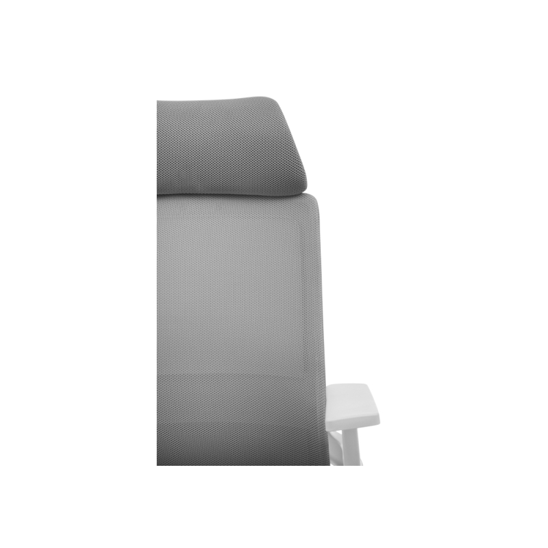 Компьютерное кресло Flok gray / white