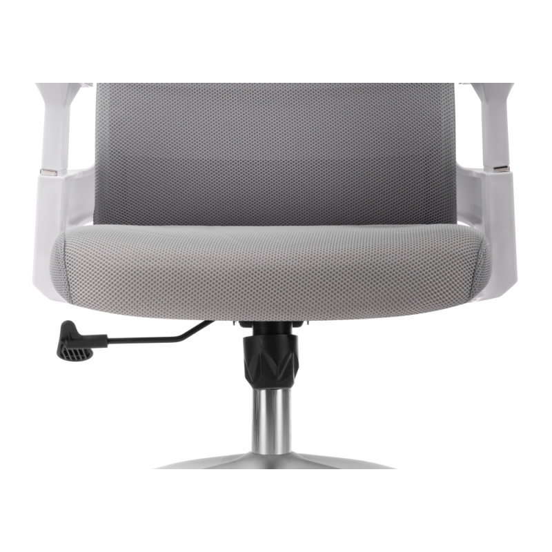 Компьютерное кресло Flok gray / white