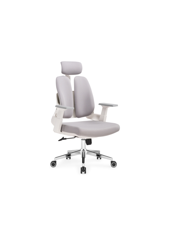 Компьютерное кресло Hiba gray / chrome