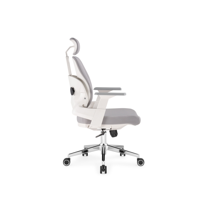 Компьютерное кресло Hiba gray / chrome