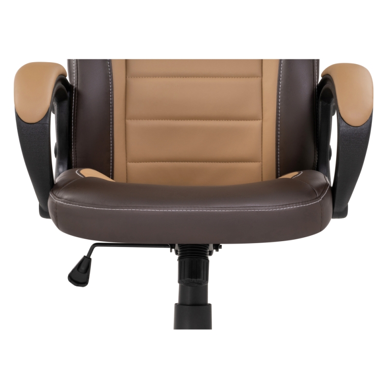 Компьютерное кресло Kadis коричневое / бежевое