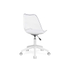 Компьютерное кресло Kolin с подушкой clear / white