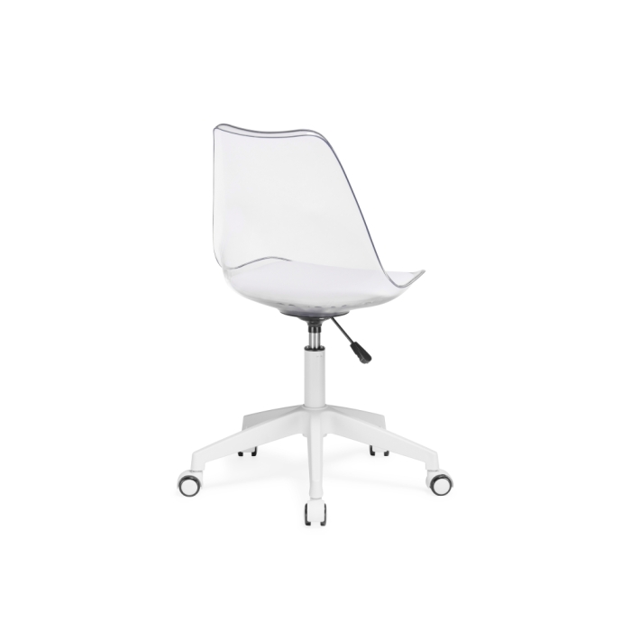 Компьютерное кресло Kolin с подушкой clear / white