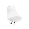 Компьютерное кресло Kolin с подушкой clear / white