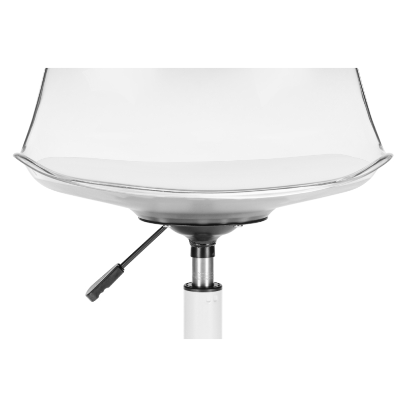 Компьютерное кресло Kolin с подушкой clear / white