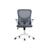 Компьютерное кресло Konfi dark gray / white