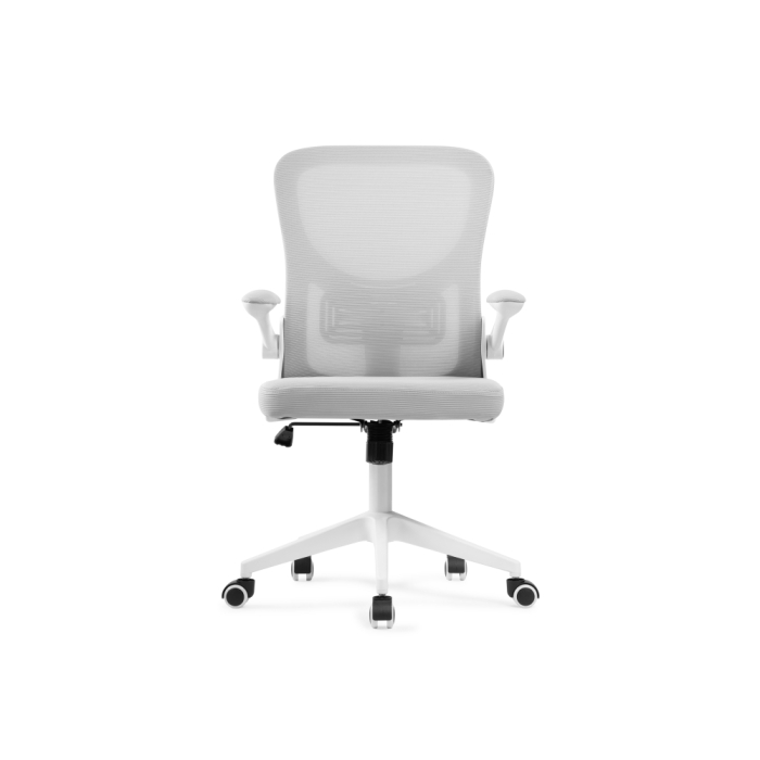 Компьютерное кресло Konfi light gray / white