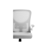 Компьютерное кресло Konfi light gray / white