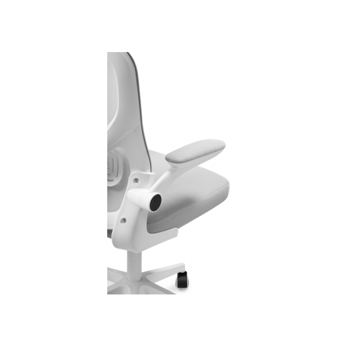 Компьютерное кресло Konfi light gray / white