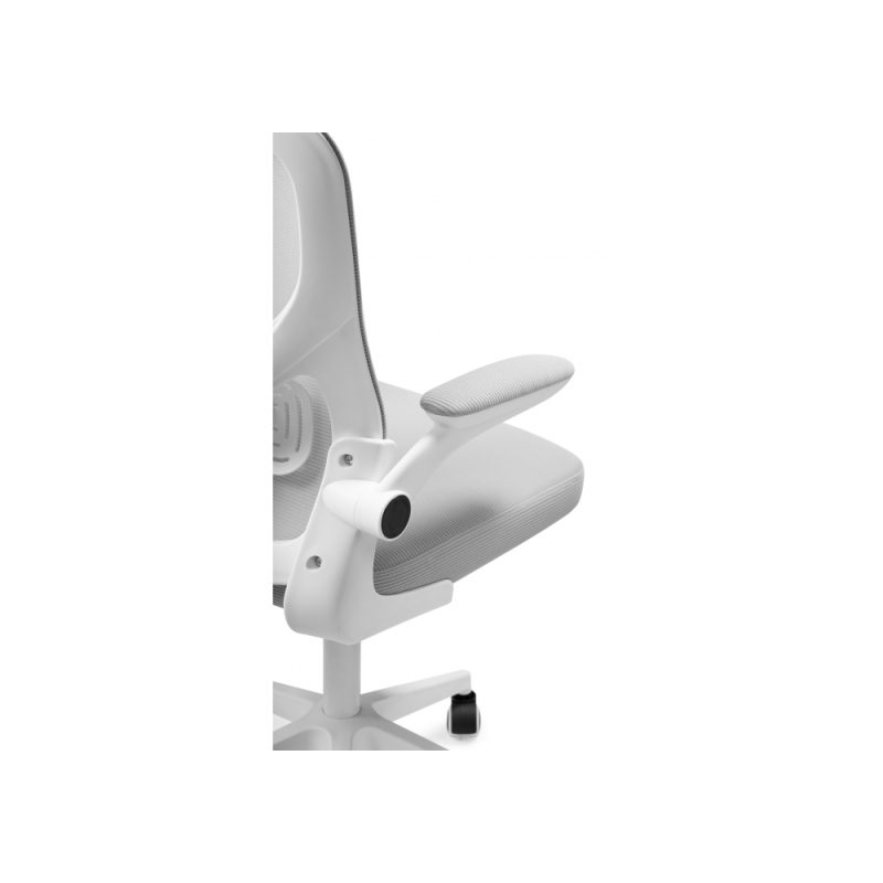 Компьютерное кресло Konfi light gray / white