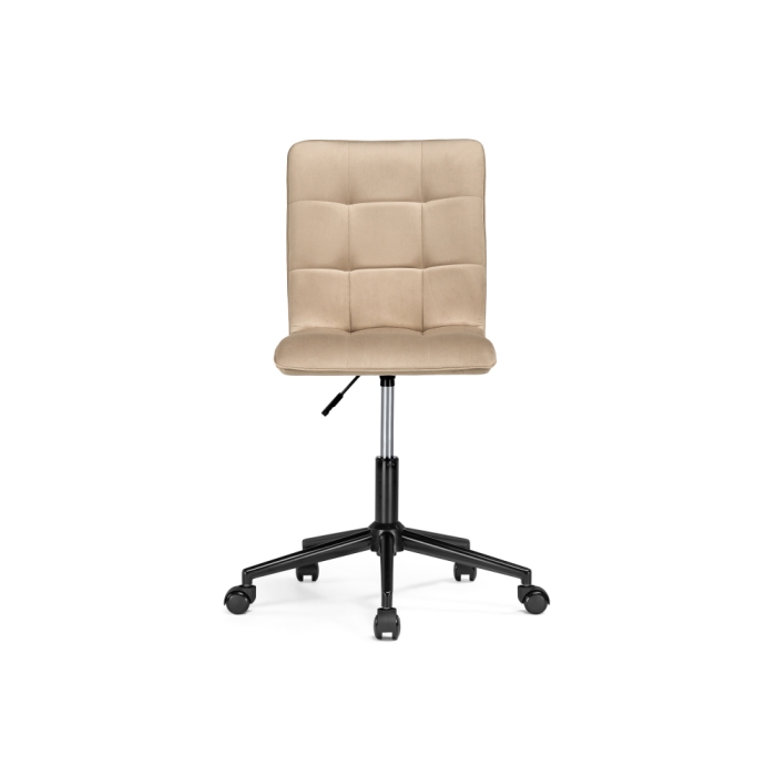 Компьютерное кресло Квадро бежевый / черный