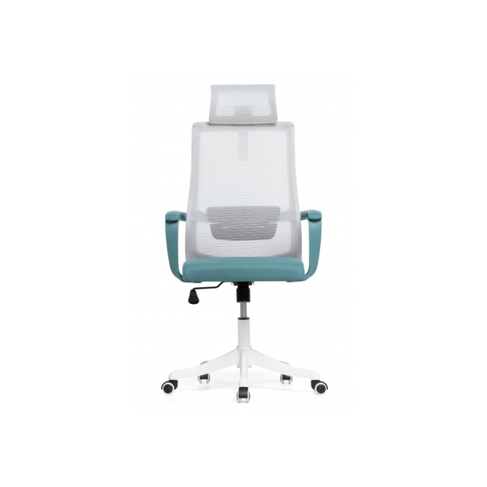 Компьютерное кресло More gray / blue / white