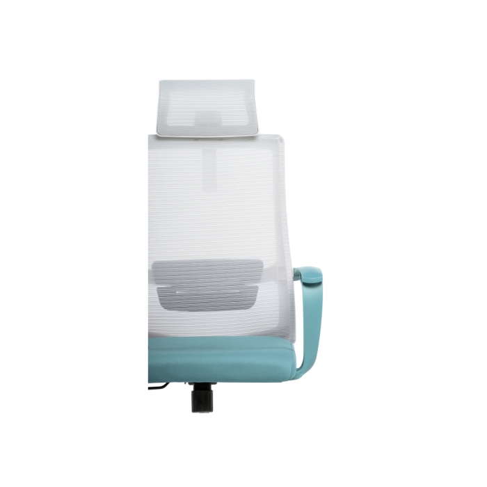 Компьютерное кресло More gray / blue / white