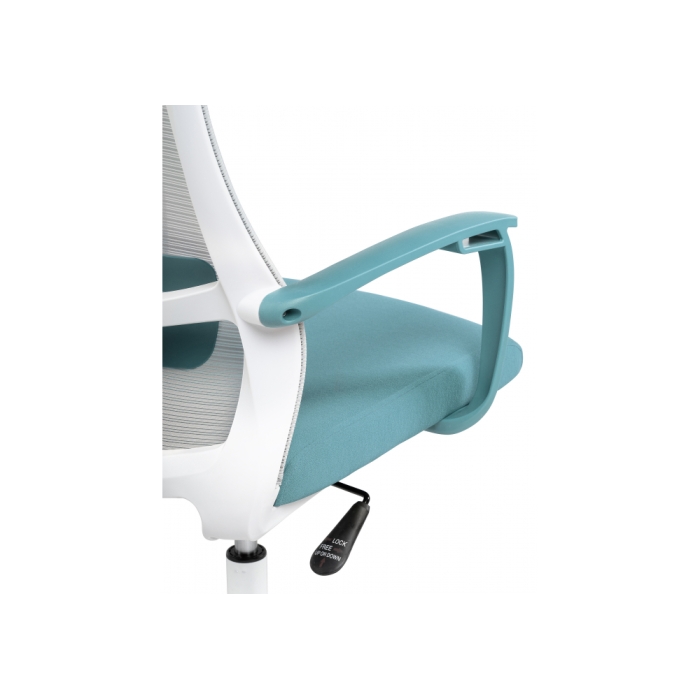 Компьютерное кресло More gray / blue / white