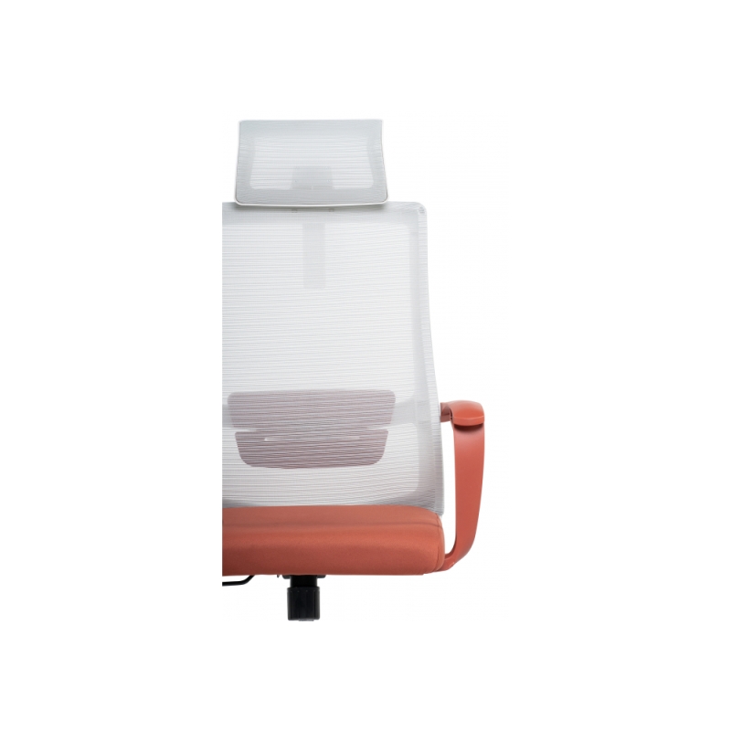 Компьютерное кресло More gray / red / white