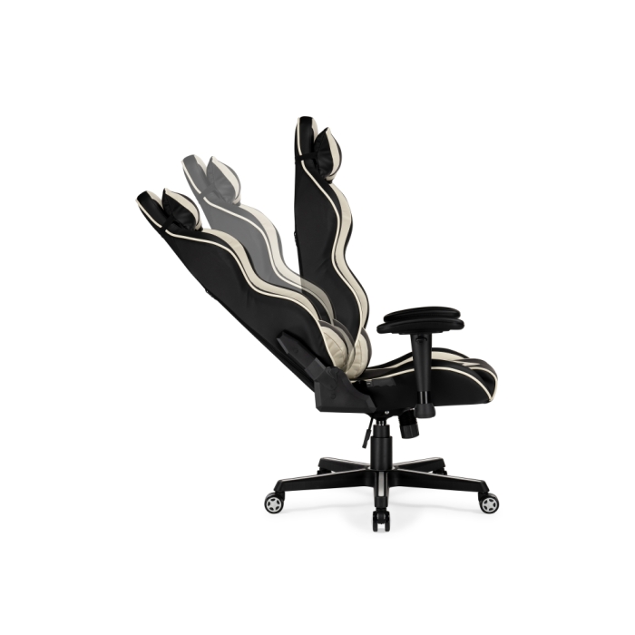 Компьютерное кресло Racer черное / бежевое