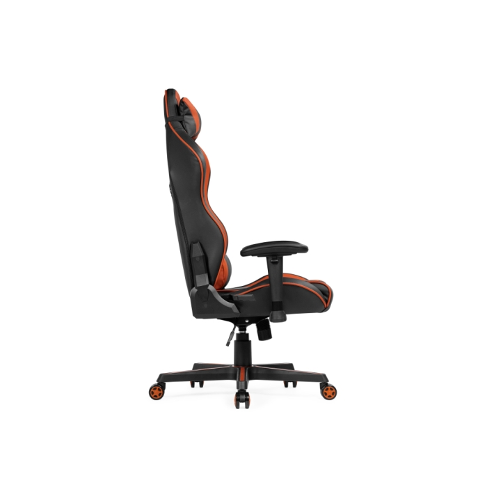 Компьютерное кресло Racer черное / оранжевое