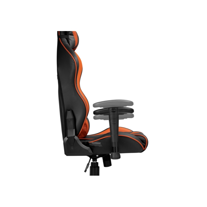 Компьютерное кресло Racer черное / оранжевое