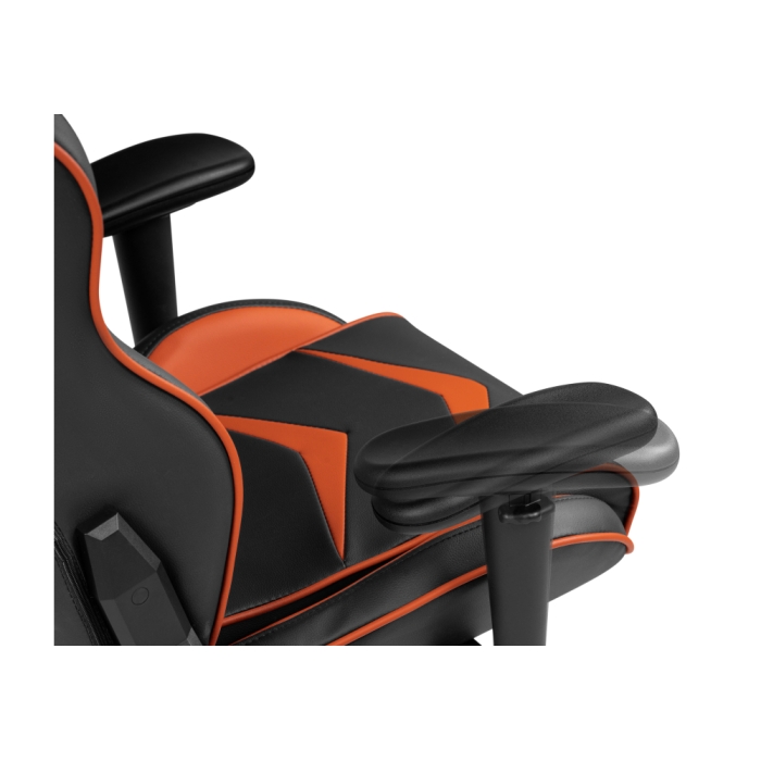 Компьютерное кресло Racer черное / оранжевое