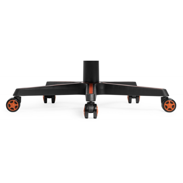 Компьютерное кресло Racer черное / оранжевое