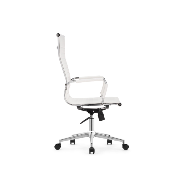 Компьютерное кресло Reus pu white / chrome