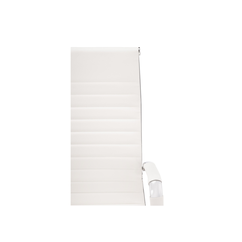 Компьютерное кресло Reus pu white / chrome