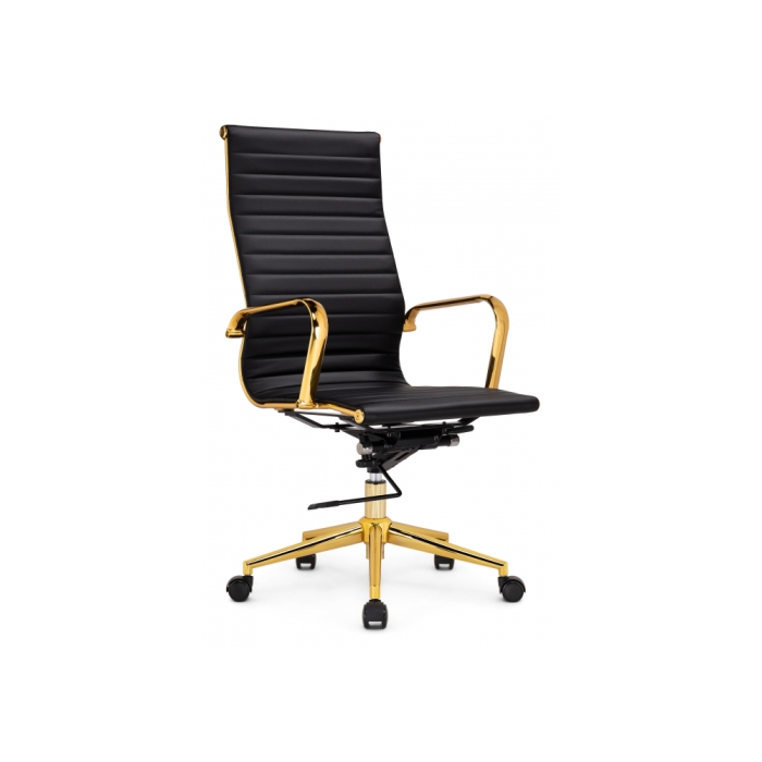 Компьютерное кресло Reus золотой / черный