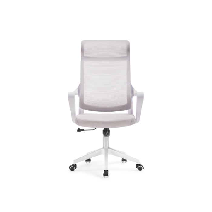 Компьютерное кресло Rino light gray / white