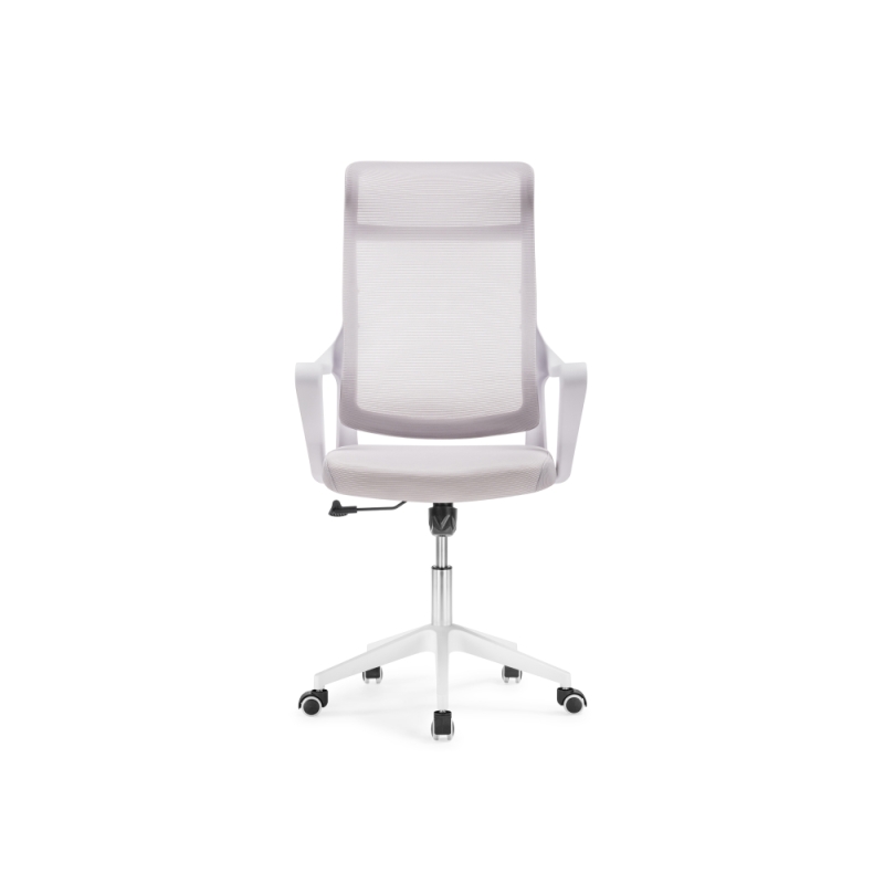 Компьютерное кресло Rino light gray / white