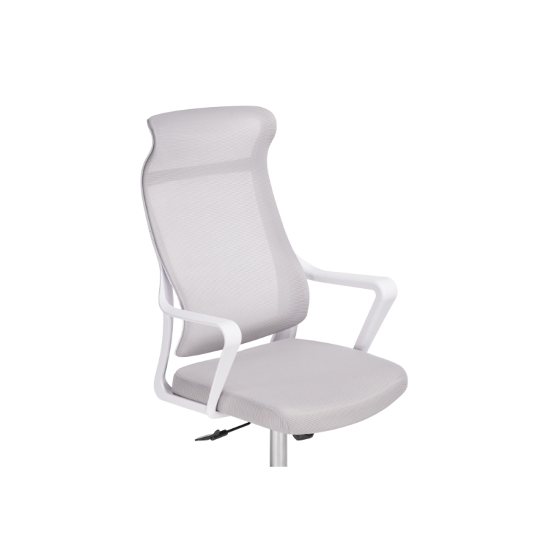 Компьютерное кресло Rino light gray / white