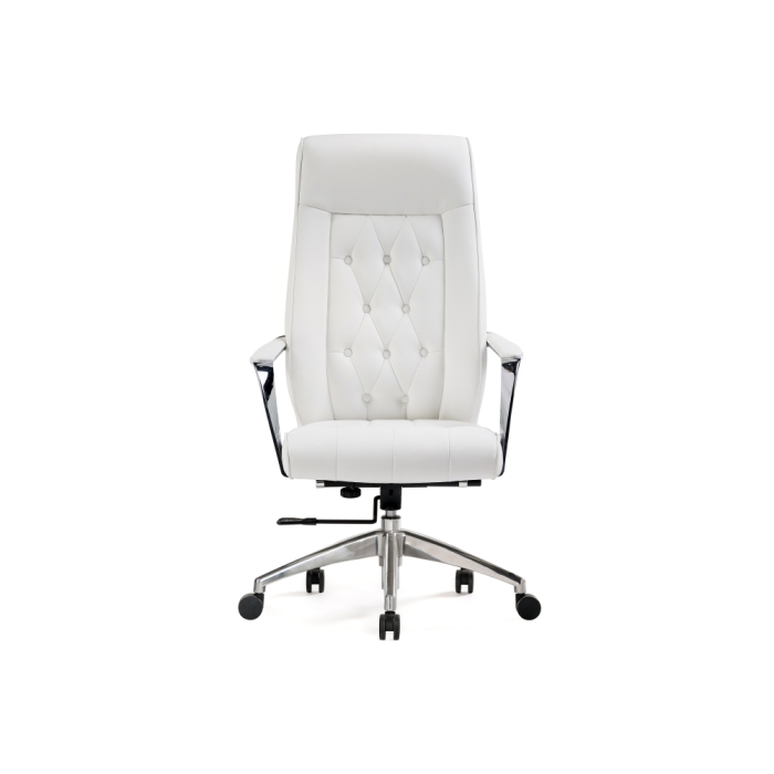 Компьютерное кресло Sarabi white / satin chrome