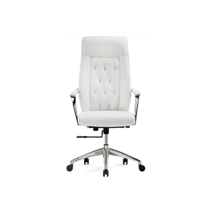 Компьютерное кресло Sarabi white / satin chrome