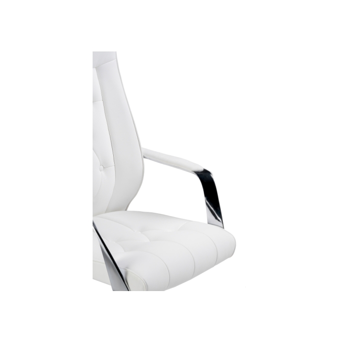 Компьютерное кресло Sarabi white / satin chrome