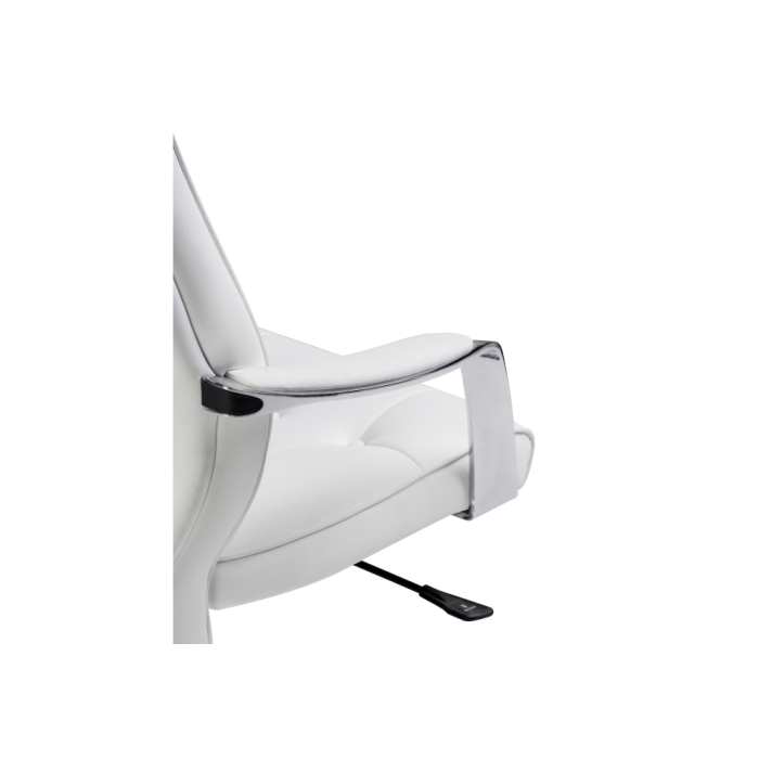 Компьютерное кресло Sarabi white / satin chrome
