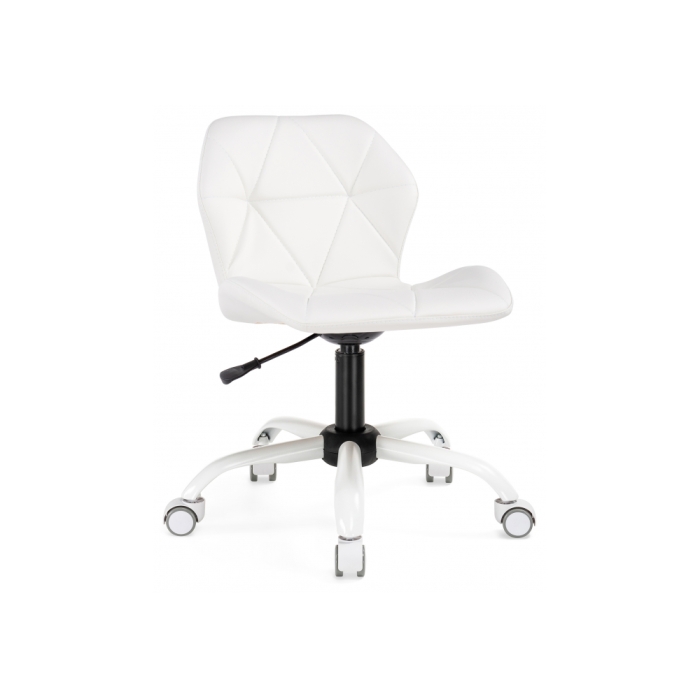 Компьютерное кресло Вальд экокожа белая