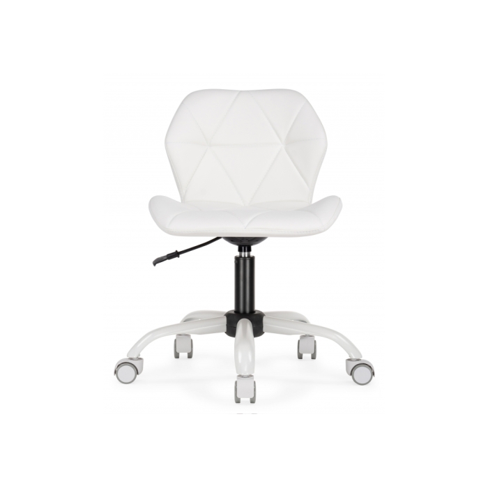 Компьютерное кресло Вальд экокожа белая