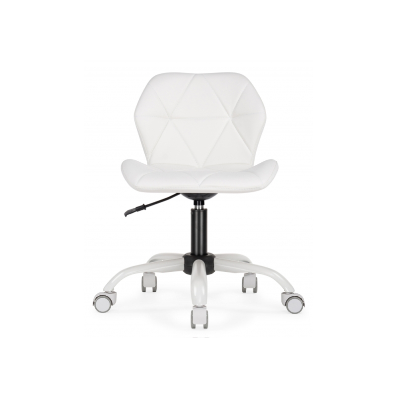 Компьютерное кресло Вальд экокожа белая